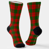 Erskine Tartan Rot kariert Socken (Gewinkelt)