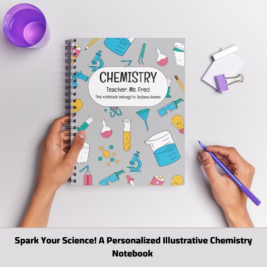 Ersparen Sie Ihre Wissenschaft! EINE PERSONALISIER Notizblock