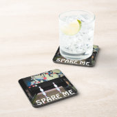 Ersparen Sie mir Bowling Meme Getränkeuntersetzer (Rechte Seite)