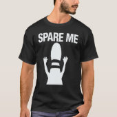 Ersparen Sie mir Bowlings-Button-Spaß T-Shirt (Vorderseite)