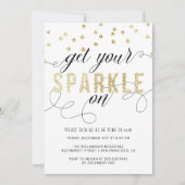 Ersparen Sie sich die Party Einladung für das neue (Vorderseite)