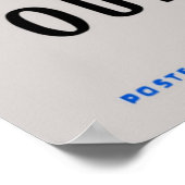 Ersparen Sie unsere Bäume Vintages WPA-Poster Poster (Ecke)