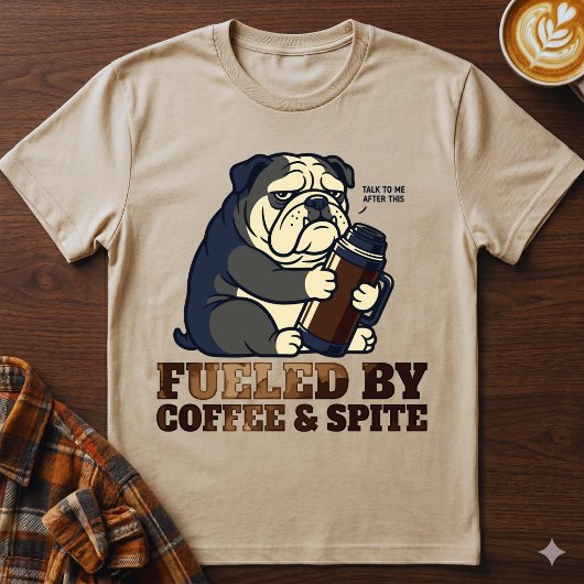 Erst der Kaffee, dann das Erwachsenwerden Grumpy C T-Shirt
