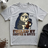 Erst der Kaffee, dann das Erwachsenwerden Grumpy C T-Shirt