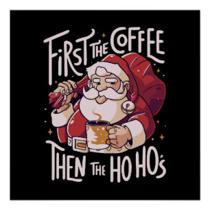 Erst der Kaffee, dann das HOHO Poster