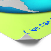 Erst die Erde können wir die anderen Planeten zers Poster (Ecke)