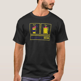 Erst Kaffee Dann Daten Männer Frauen Lehrer T-Shirt