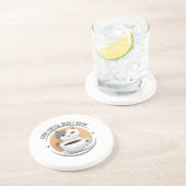 Erst Kaffee, dann meine ich Niedlich Katzenklatste Getränkeuntersetzer (Seite)