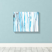 erstarrt leinwanddruck (Insitu (Holzboden))