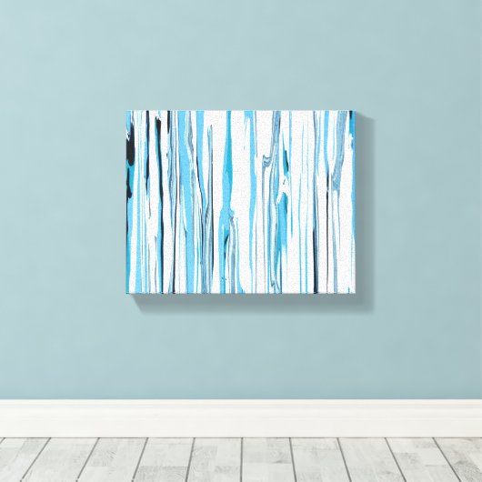 erstarrt leinwanddruck (Insitu (Holzboden))