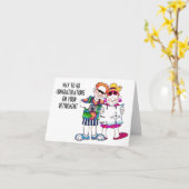 ***ERSTATTUNG*** GRATULATIONEN KARTE (Gelbe Blume)