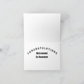 ***ERSTATTUNG*** SPASS- UND GRATULIERUNGSKARTE KARTE (Innenseite)