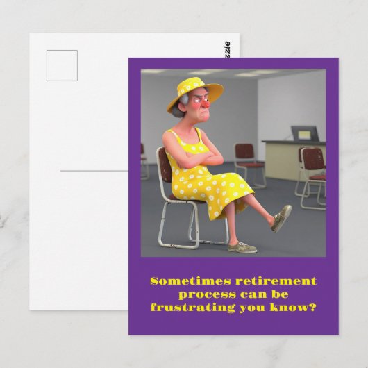 " ERSTATTUNGSPROZESS IM AMT " POSTKARTE (Vorne/Hinten)