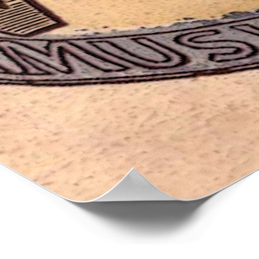 Erstaunlich Alphabet Poster (Ecke)