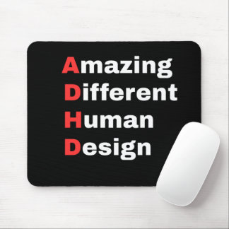 Erstaunlich Andersartiges Menschliches Design - AD Mousepad
