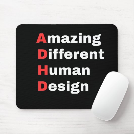 Erstaunlich Andersartiges Menschliches Design - AD Mousepad (Mit Mouse)