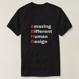 Erstaunlich Andersartiges Menschliches Design - AD T-Shirt