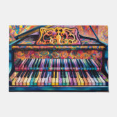 Erstaunlich farbige Klaviertasten Design Fußmatte (Vorderseite)