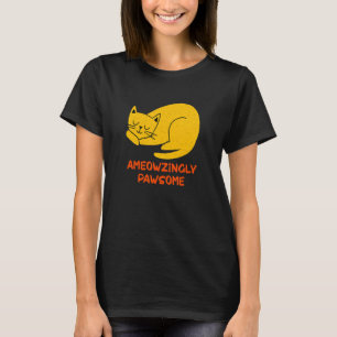 Erstaunlich großartige Katzenwitz-Motivationszitat T-Shirt