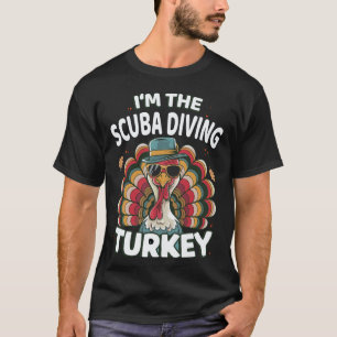 Erstaunlich, ich bin der Taucher Truthahn Thanksgi T-Shirt