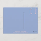 Erstaunlich // Kleine Frauen Postkarte (Rückseite)