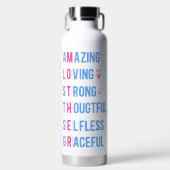 Erstaunlich nachdenkliches Geschenk; Erstellen Sie Trinkflasche (Vorderseite)