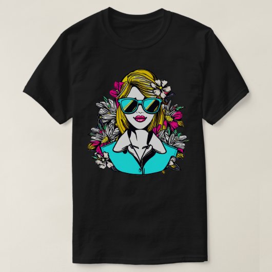Erstaunlich schöne Flug Attendant Mama T-Shirt (Design vorne)