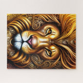 Erstaunlich schöne Goldene Löwe Puzzle (Horizontal)