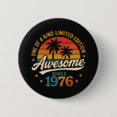 Erstaunlich seit 1976 einzigartig button (Vorderseite)