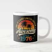 Erstaunlich seit 1976 einzigartig Jumbo-Tasse (Rechts)