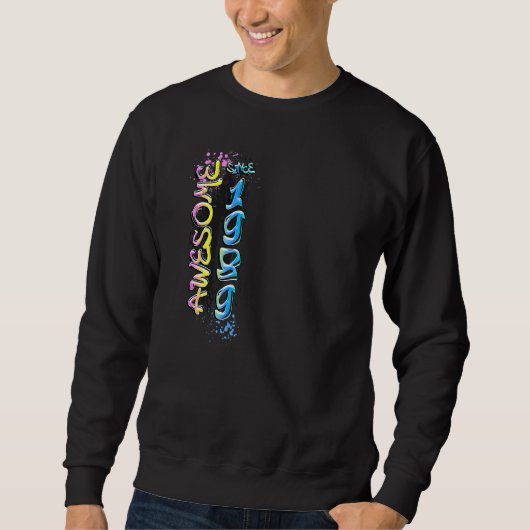 Erstaunlich seit 1989 Graffiti-Motiv Sweatshirt (Vorderseite)
