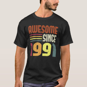 Erstaunlich seit 1991 32. Geburtstag Retro Vintage T-Shirt