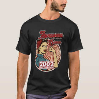 Erstaunlich seit 2002 Limited Edition 23. Damen-Bi T-Shirt