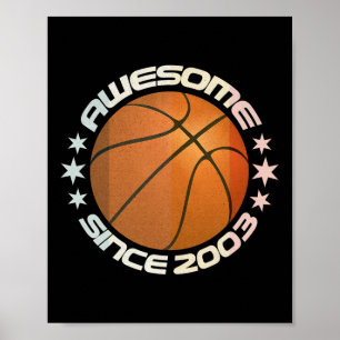 Erstaunlich seit 2003 20. Geburtstag 20 Jahre Sket Poster