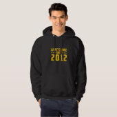 Erstaunlich seit 2012 Geburtstag Hoodie (Vorne ganz)