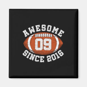 Erstaunlich seit 2016 Fußball-Geburtstagsgeschenk Magnet