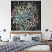 Erstaunlich V2 Leinwanddruck (Insitu (Schlafzimmer))