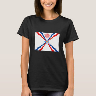 Erstaunliche assyrische internationale Flagge T-Shirt