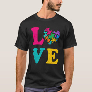 Erstaunliche Autismus-Bewusstseinsliebe Liebenswer T-Shirt