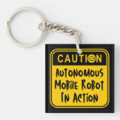 Erstaunliche autonome Roboter in Aktion Schlüsselanhänger (Vorderseite)