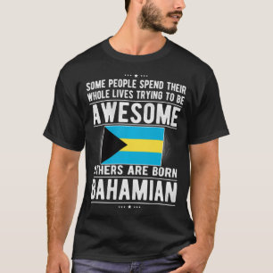 Erstaunliche bahamaische Flagge Bahamas Bahamaisch T-Shirt