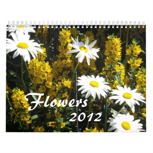 Erstaunliche Blumen 2012 Kalender (Titelbild)