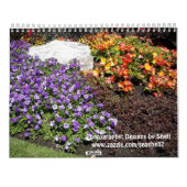 Erstaunliche Blumen 2012 Kalender (Rückseite)