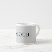 ERSTAUNLICHE BONJOUR Tasse (Vorderseite Rechts)