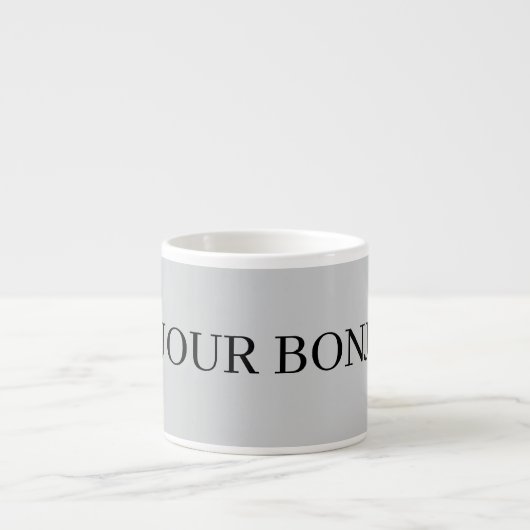 ERSTAUNLICHE BONJOUR Tasse (Vorderseite)