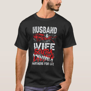 Erstaunliche Ehemann und Ehefrau Taucherpartner fü T-Shirt