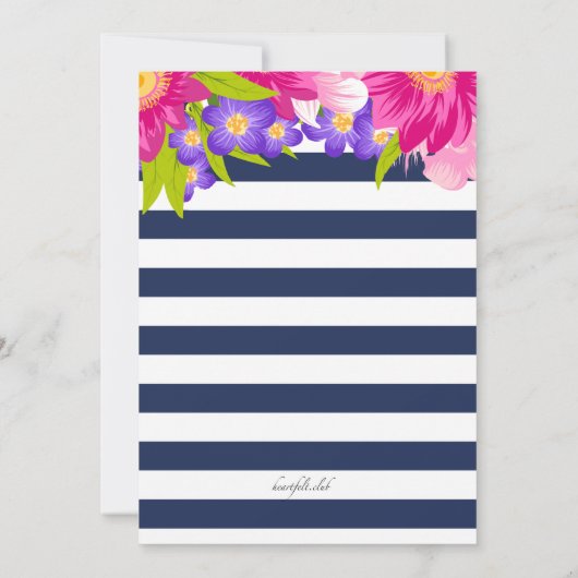 Erstaunliche Einladung (Rückseite)