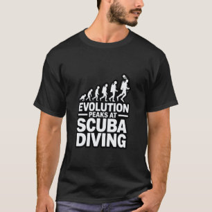 Erstaunliche Evolution erreicht beim Tauchen lusti T-Shirt
