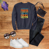 Erstaunliche Gebets-Checkliste Glaube Sweatshirt