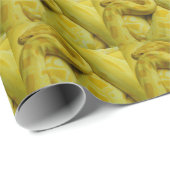 Erstaunliche gelbe burmesische Python Geschenkpapier (Rolleneckpunkt)